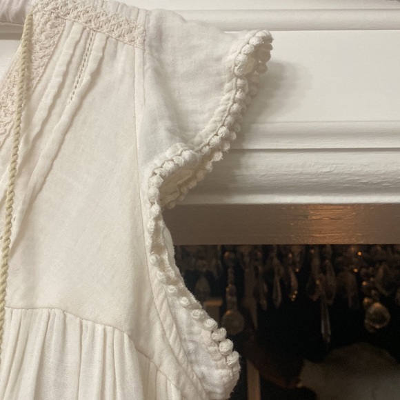 Spell & The Gypsy Hanalei Midi Boho Dress off white - Picture 12 of 17